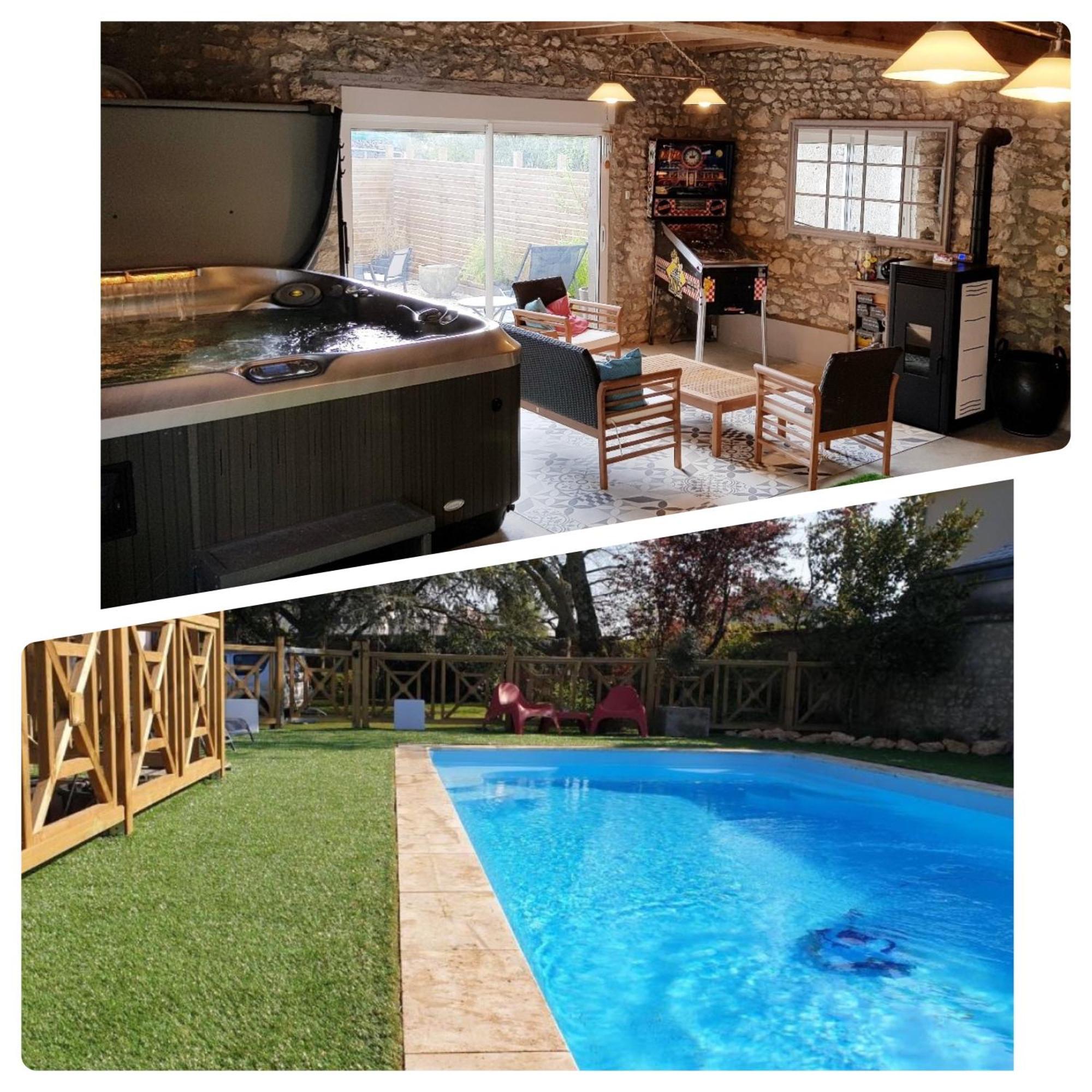 Marolles  Le Grand Cedre Spa Et Sauna Interieur Piscine المظهر الخارجي الصورة
